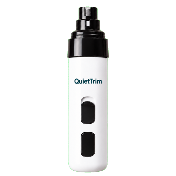 QuietTrim electric pet nail grinder